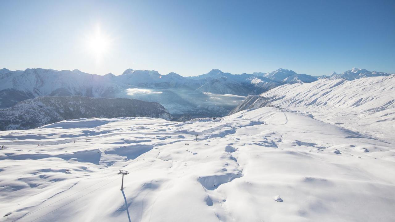 Bergquell Haus D Lägenhet Blatten bei Naters Exteriör bild