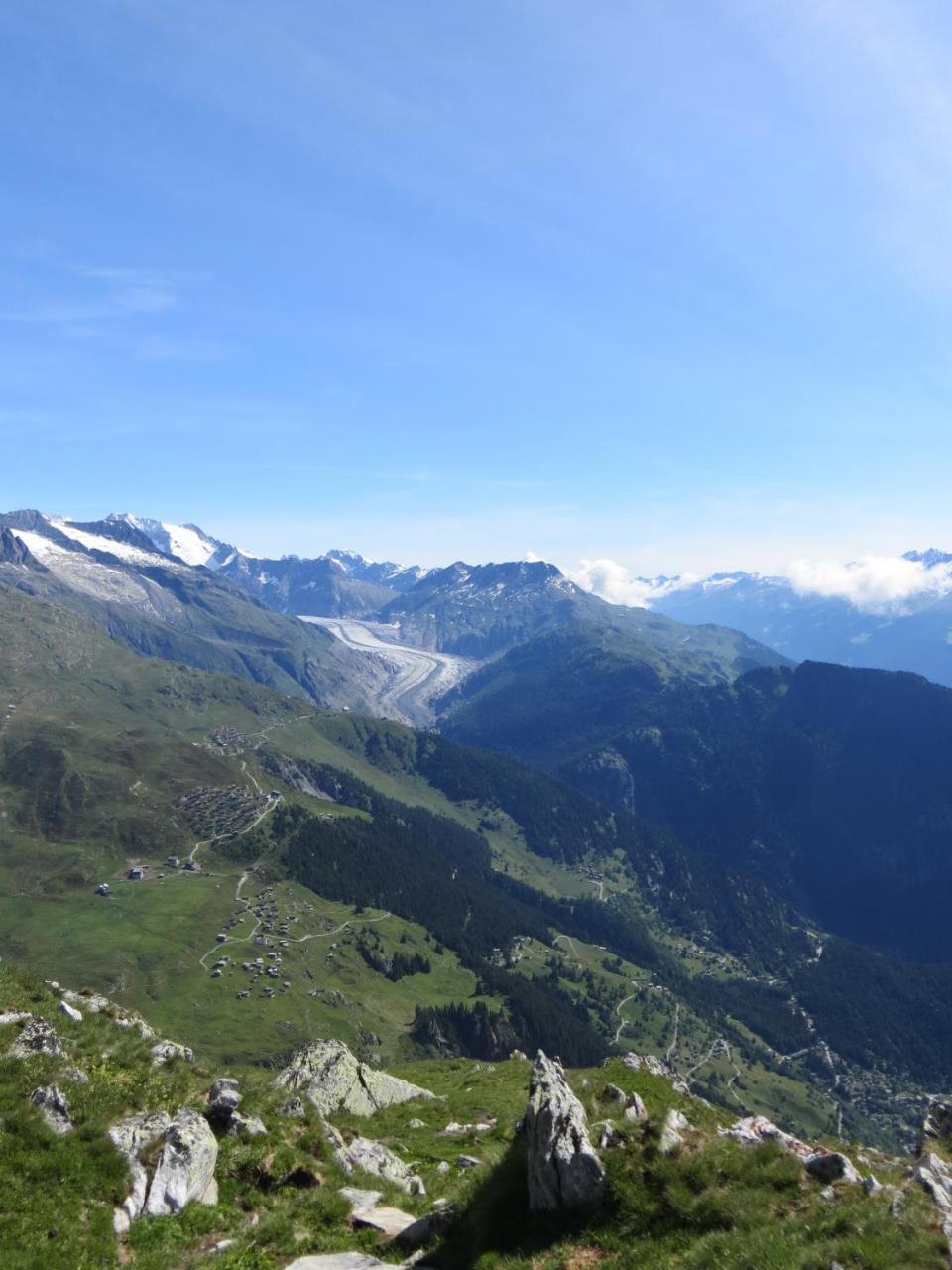 Bergquell Haus D Lägenhet Blatten bei Naters Exteriör bild